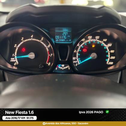 FORD FIESTA 1.6 SE HATCH 16V FLEX 4P MANUAL